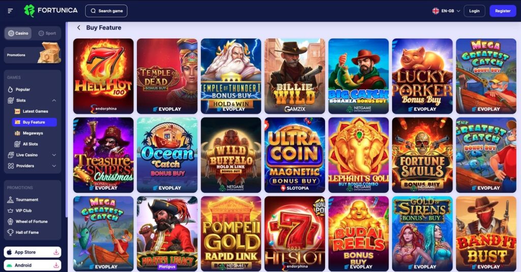 bonus buy slots